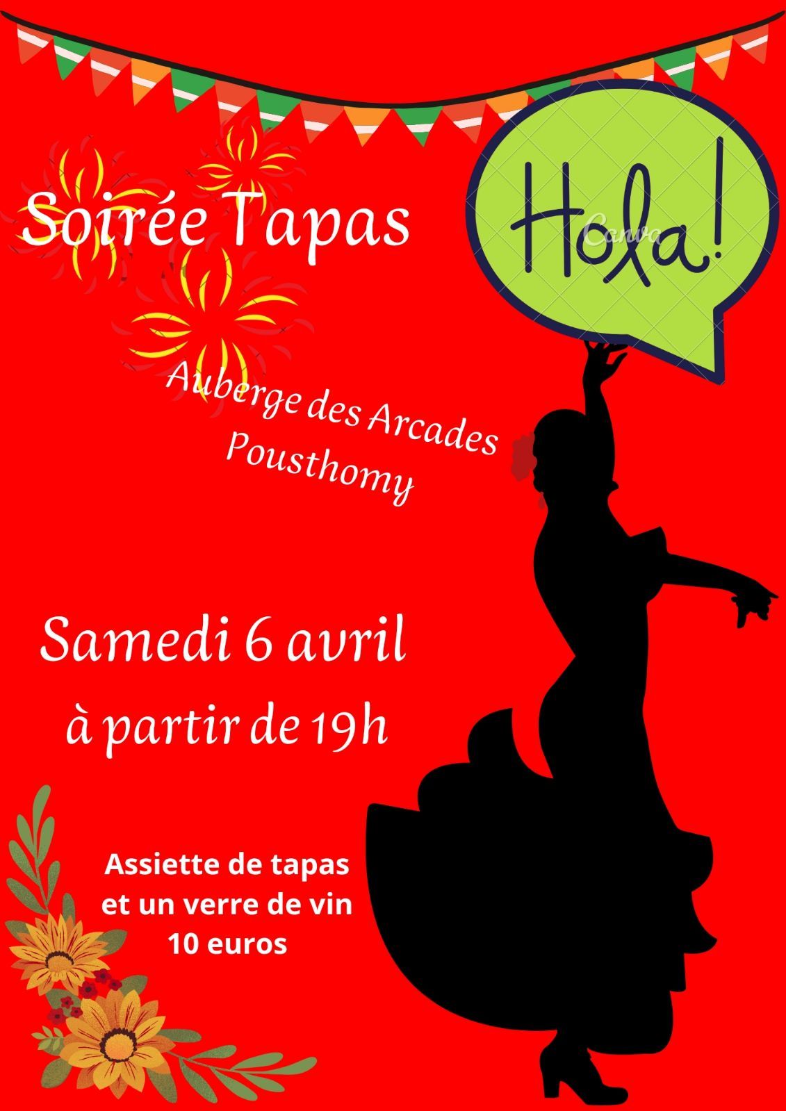 Lire la suite à propos de l’article Soirée Tapas – Auberge des Arcades